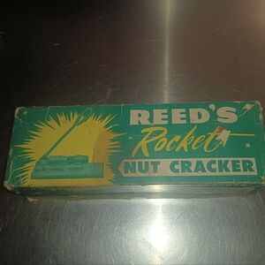 Vintage reeds rocket nut cracker